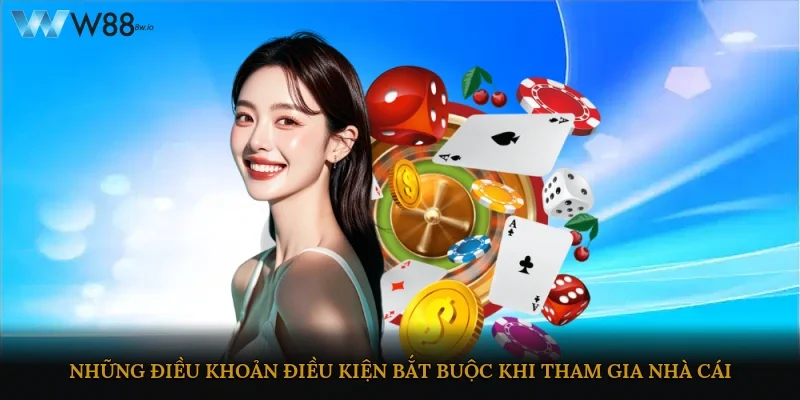 Những điều khoản điều kiện bắt buộc khi tham gia nhà cái